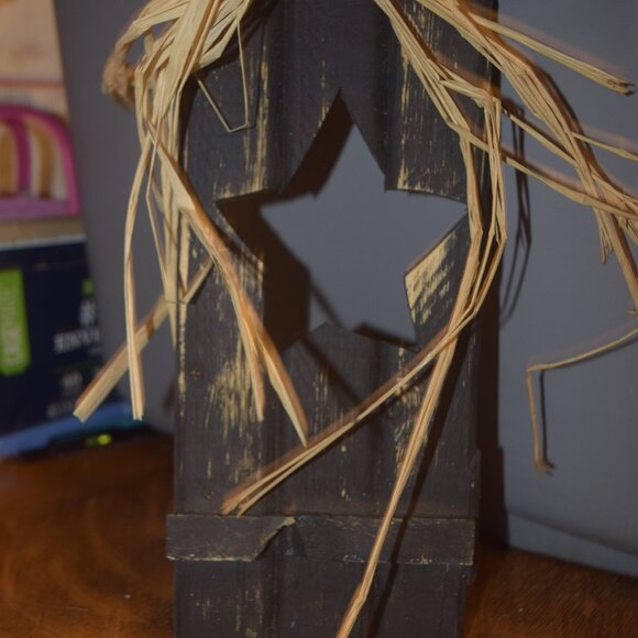 Straw ribbon mini shutter - Picture 1 of 3